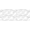 NIBK Pads PN0554