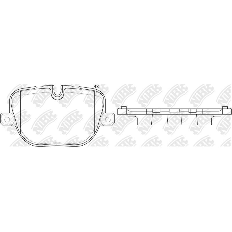 NIBK Pads PN0566