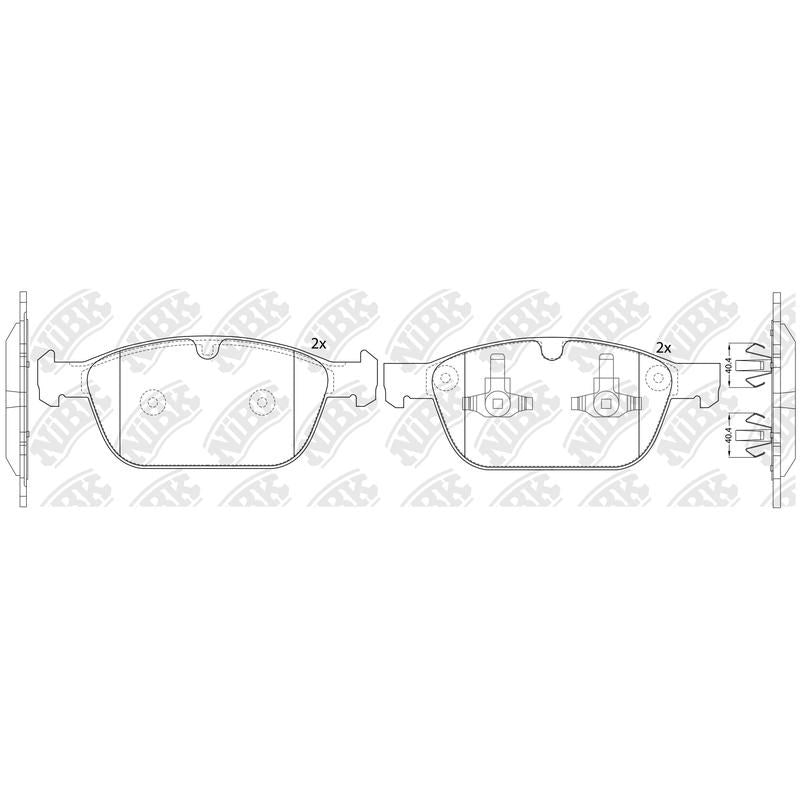 NIBK Pads PN0571