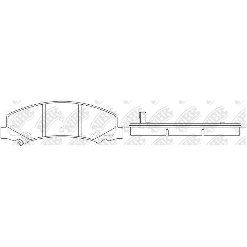 NIBK Pads PN0582