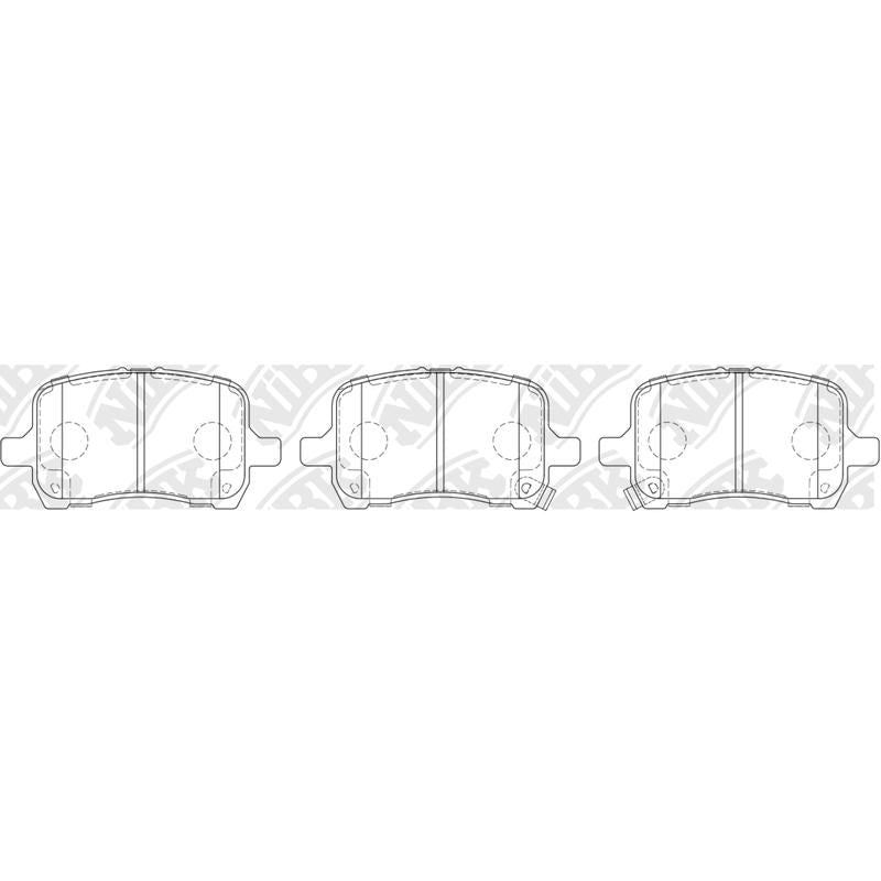 NIBK Pads PN0583