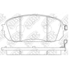 NIBK Pads PN0588