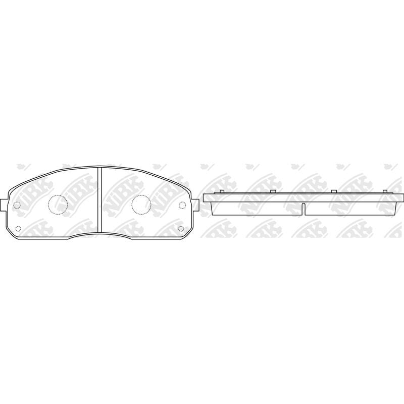 NIBK Pads PN0600