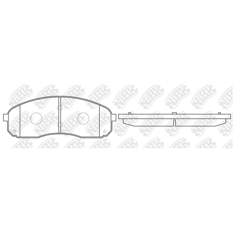 NIBK Pads PN0602