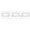 NIBK Pads PN0603