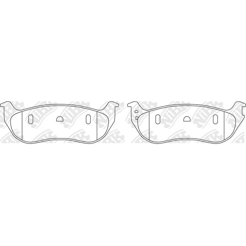 NIBK Pads PN0607