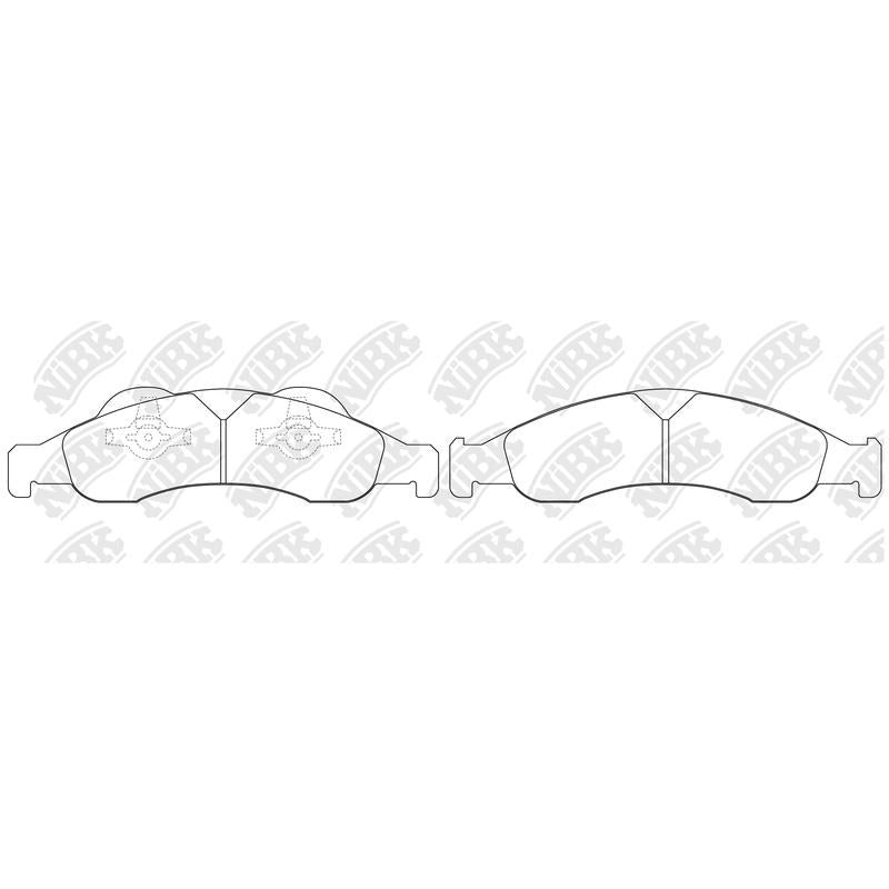 NIBK Pads PN0608