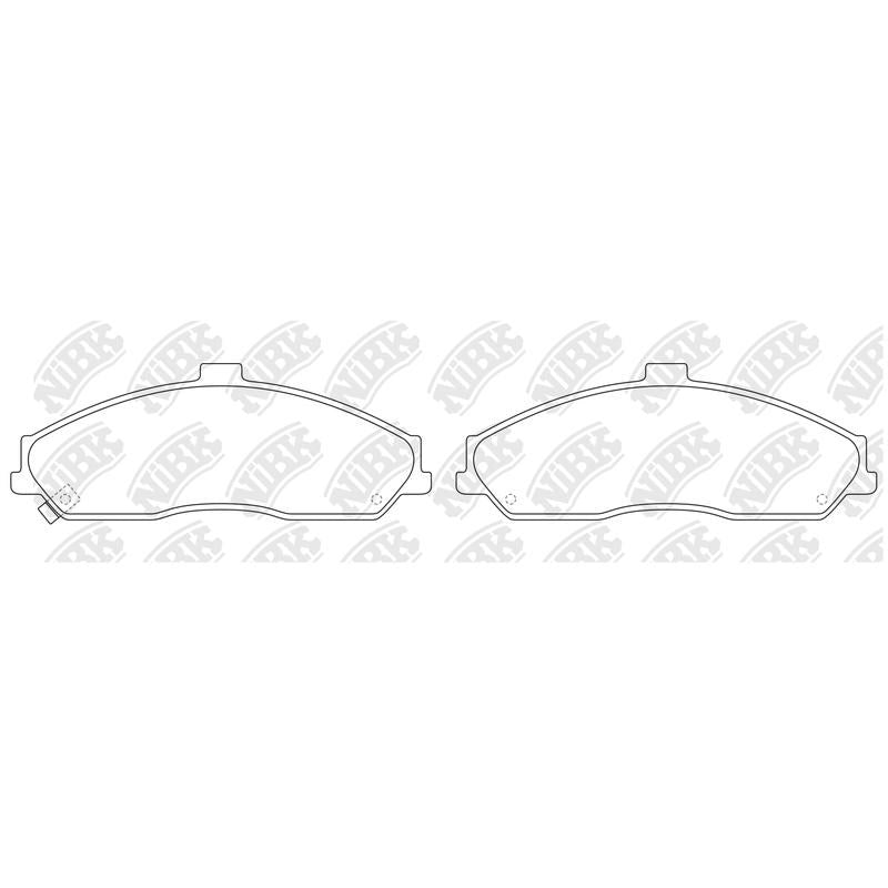 NIBK Pads PN0613