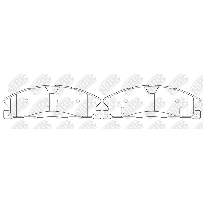 NIBK Pads PN0623
