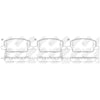 NIBK Pads PN0628