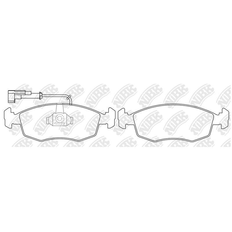 NIBK Pads PN0631W