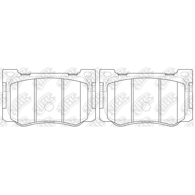 NIBK Pads PN0633