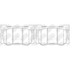 NIBK Pads PN0633