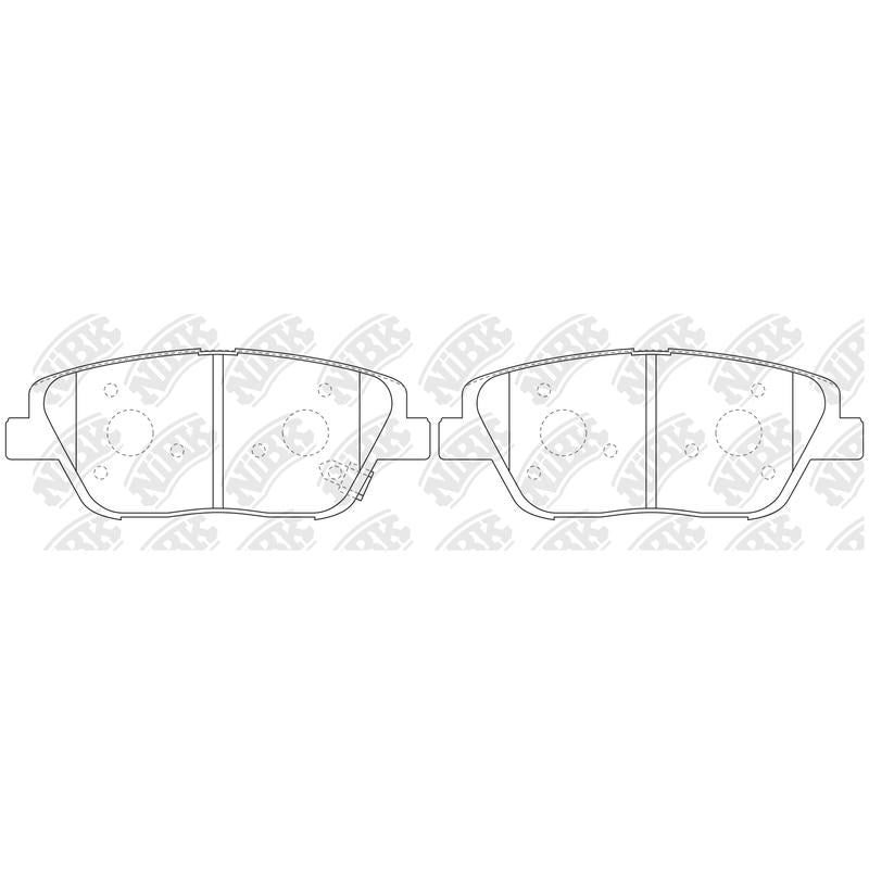 NIBK Pads PN0635