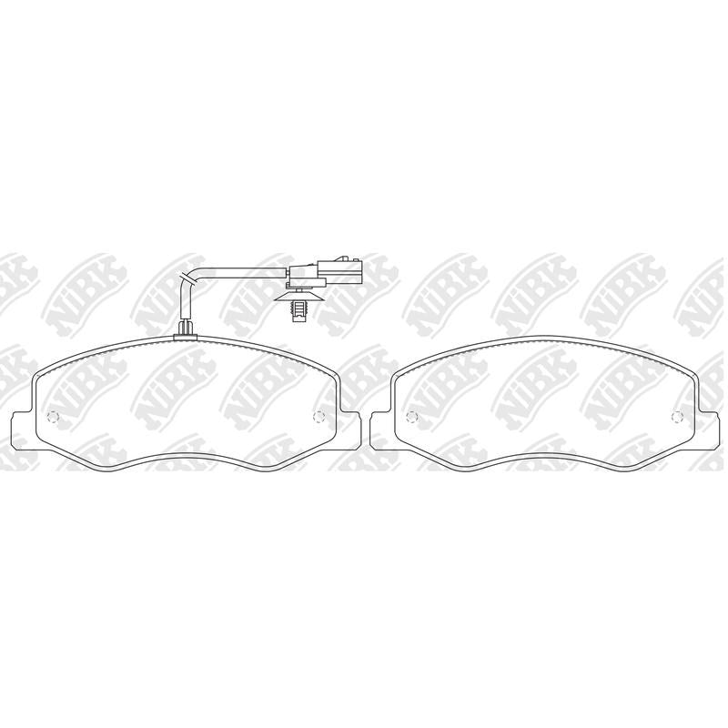 NIBK Pads PN0637W