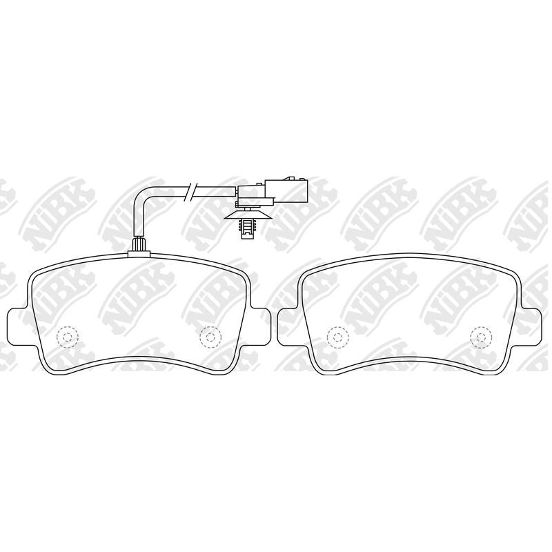 NIBK Pads PN0638W