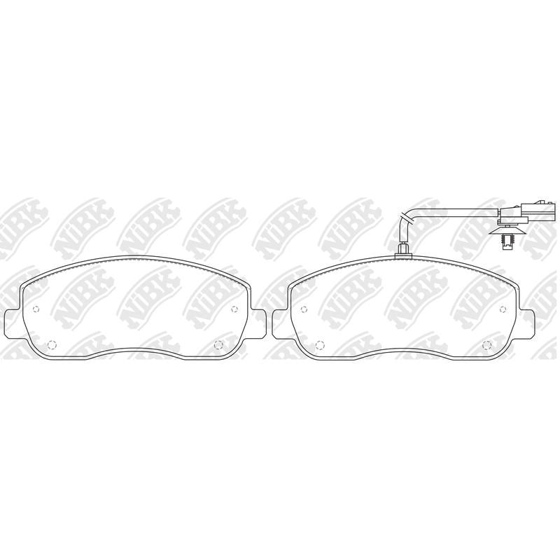 NIBK Pads PN0639W
