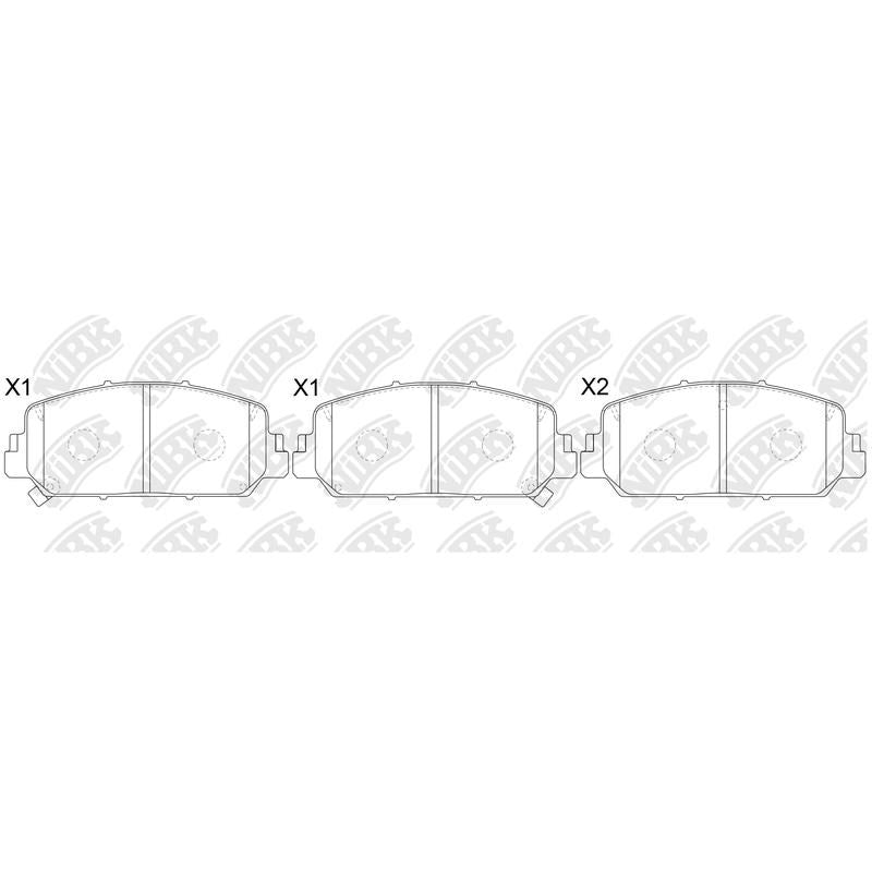 NIBK Pads PN0647