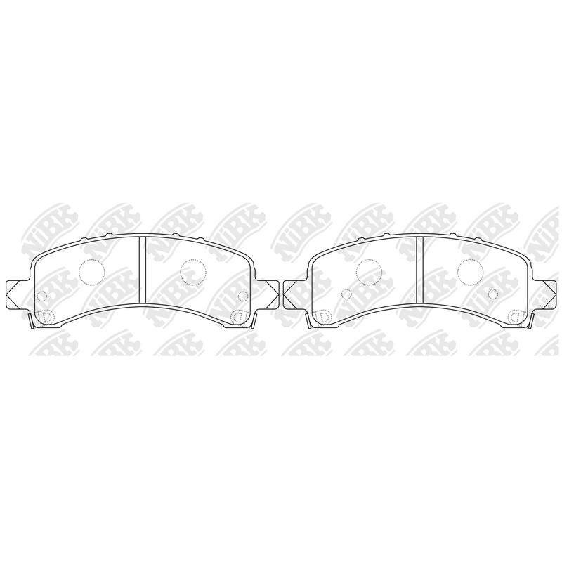 NIBK Pads PN0656