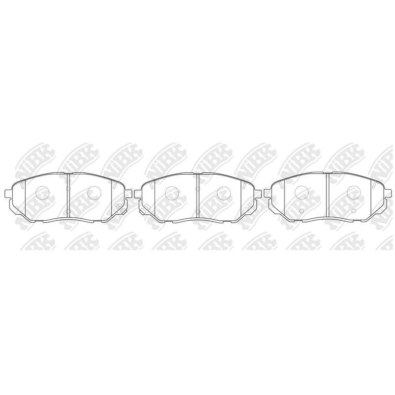 NIBK Pads PN0662