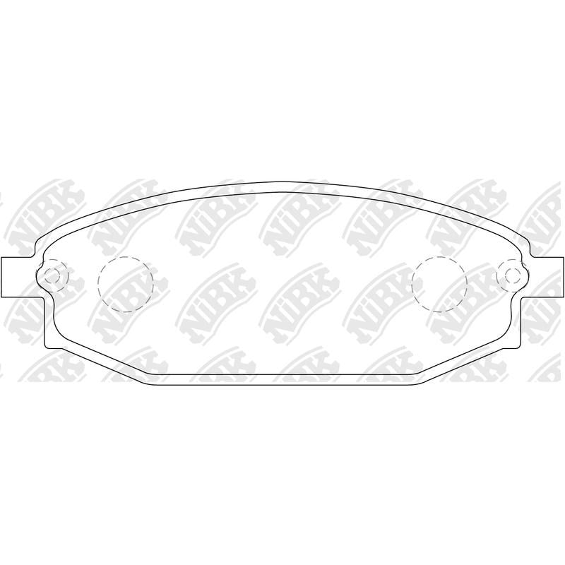 NIBK Pads PN0665