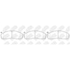 NIBK Pads PN0671