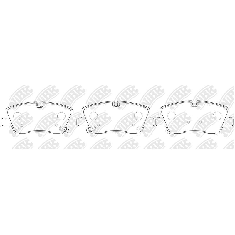 NIBK Pads PN0675