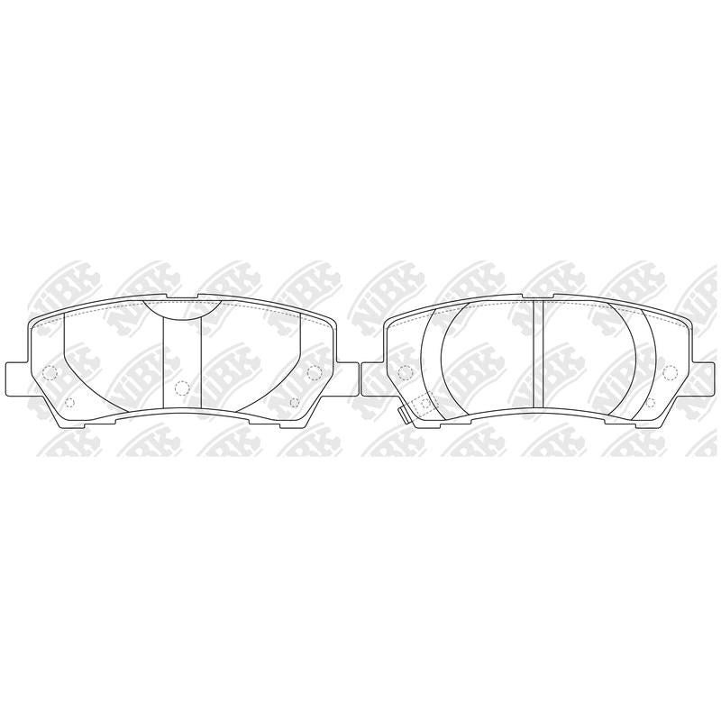 NIBK Pads PN0676