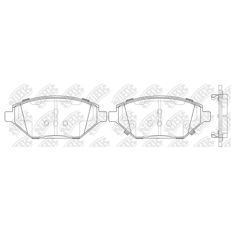 NIBK Pads PN0689