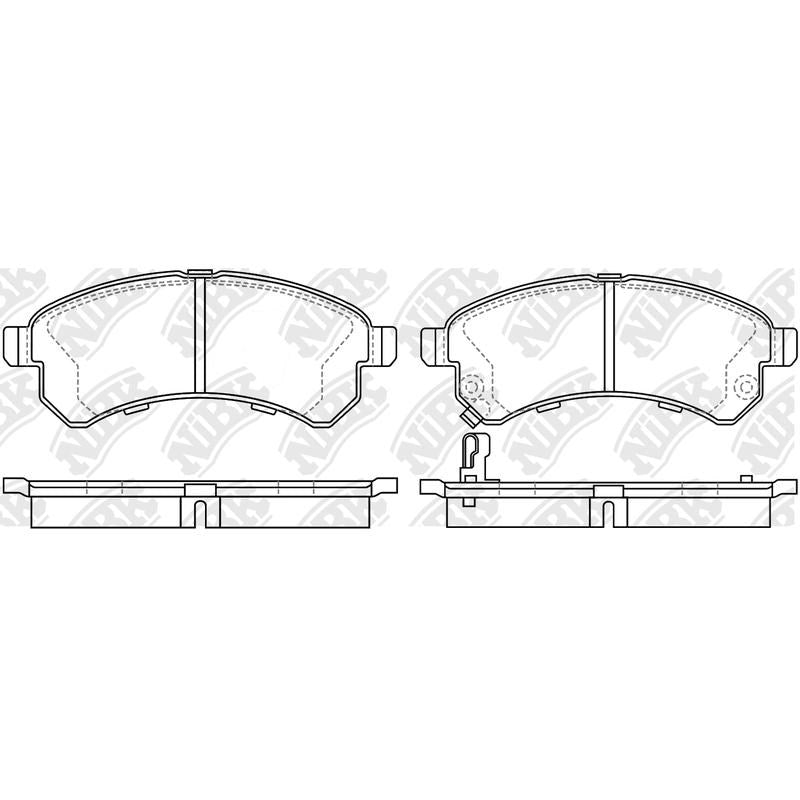 NIBK Pads PN0693
