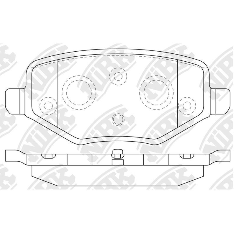NIBK Pads PN0698
