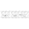 NIBK Pads PN0699W