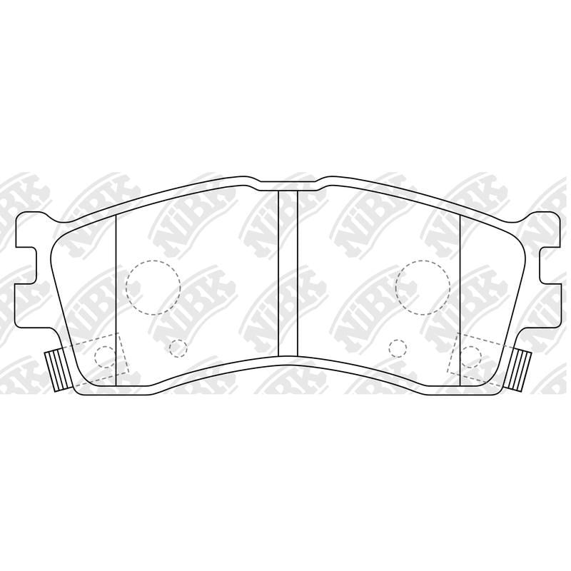 NIBK Pads PN0702
