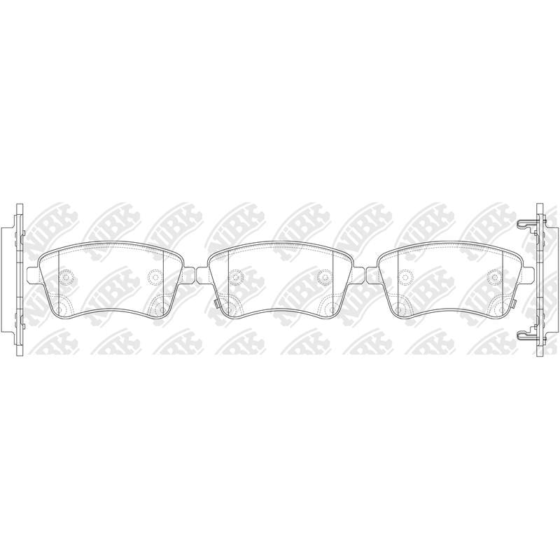 NIBK Pads PN0703