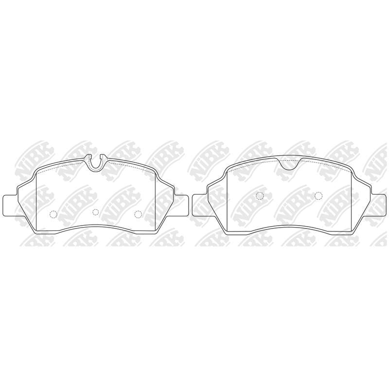 NIBK Pads PN0707