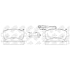 NIBK Pads PN0708W