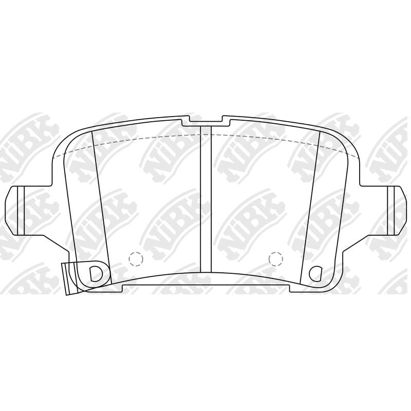NIBK Pads PN0712