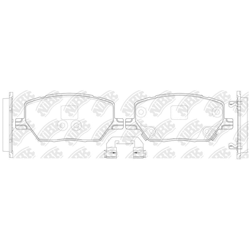 NIBK Pads PN0714