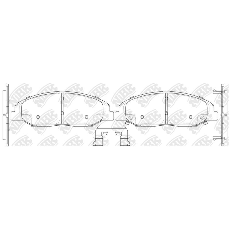 NIBK Pads PN0717