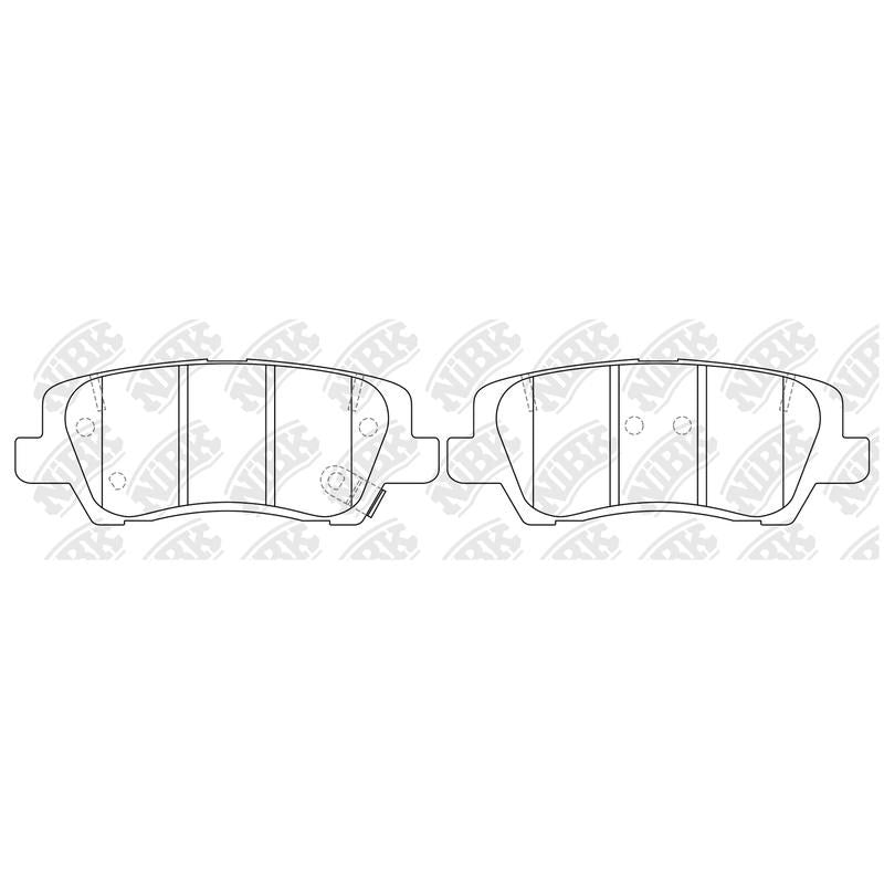 NIBK Pads PN0718
