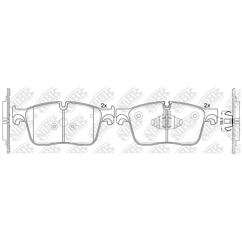 NIBK Pads PN0724