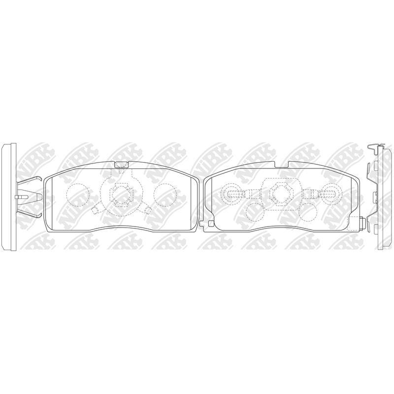 NIBK Pads PN0725