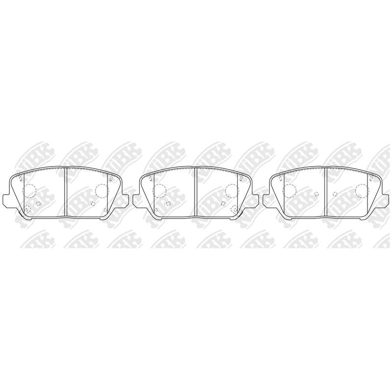 NIBK Pads PN0739