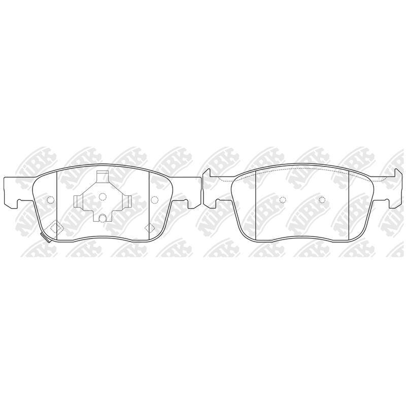 NIBK Pads PN0742