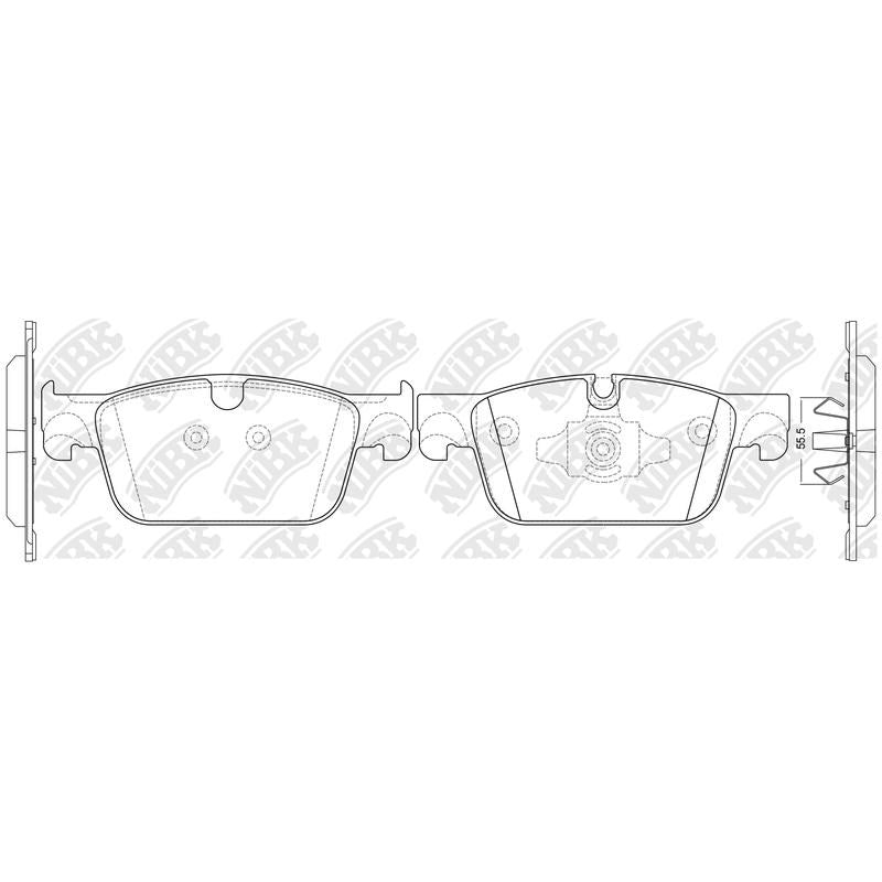 NIBK Pads PN0747