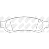 NIBK Pads PN0749
