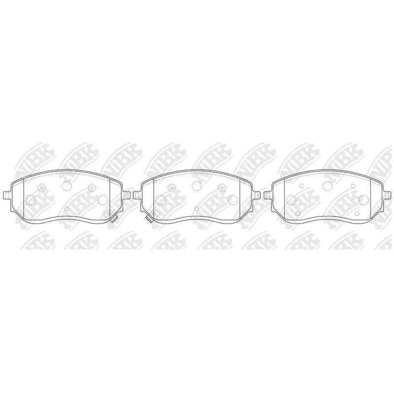 NIBK Pads PN0760