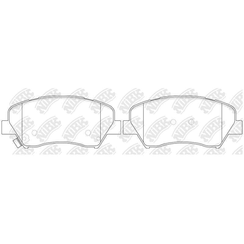 NIBK Pads PN0764