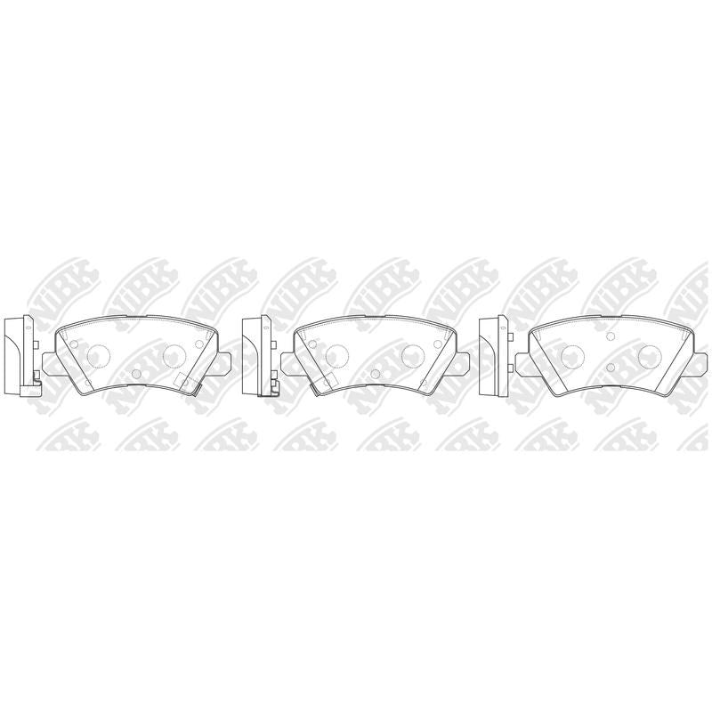 NIBK Pads PN0768