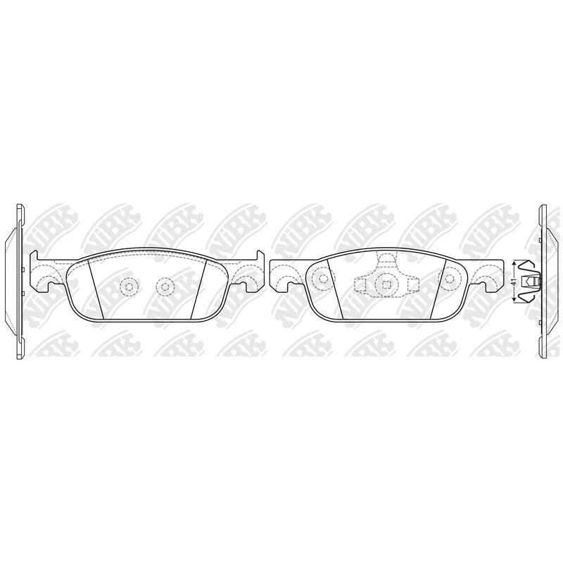 NIBK Pads PN0773